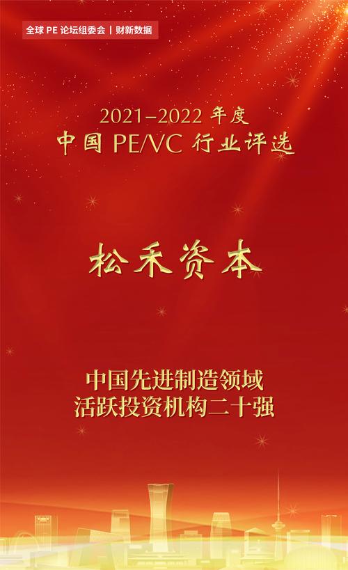 松禾资本荣获全球pe论坛「中国创业投资机构二十强」等多项荣誉